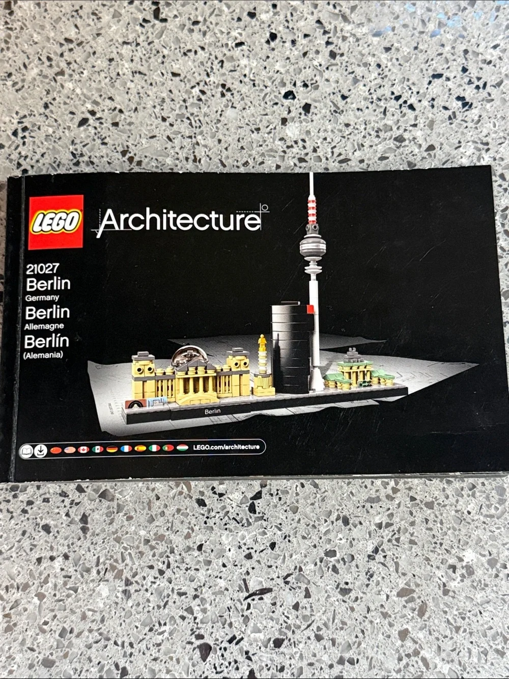 Lego Berlin Skyline Set 21027. Complete set with manual. No box